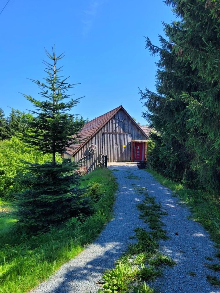 Rennsteigscheune Steinbach am Wald Экстерьер фото
